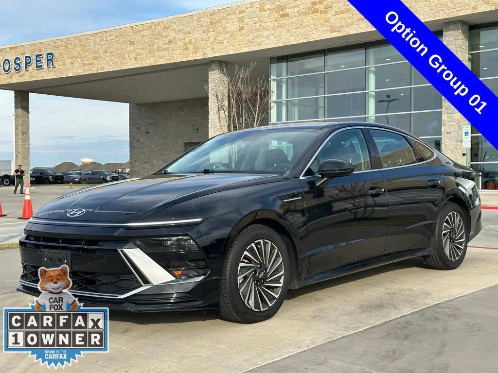 used 2024 Hyundai Sonata Hybrid car, priced at $21,495