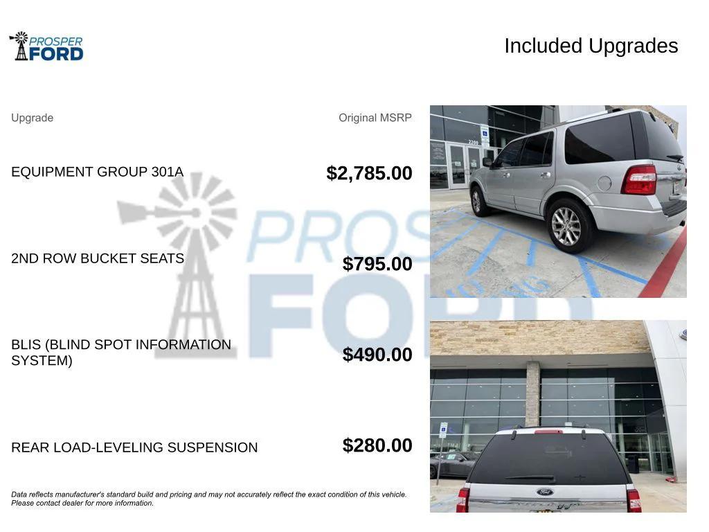 used 2015 Ford Expedition car, priced at $11,500