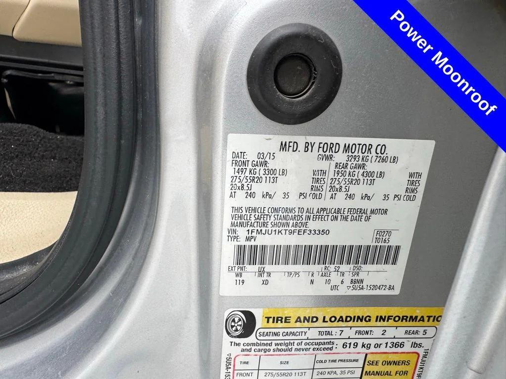 used 2015 Ford Expedition car, priced at $11,500