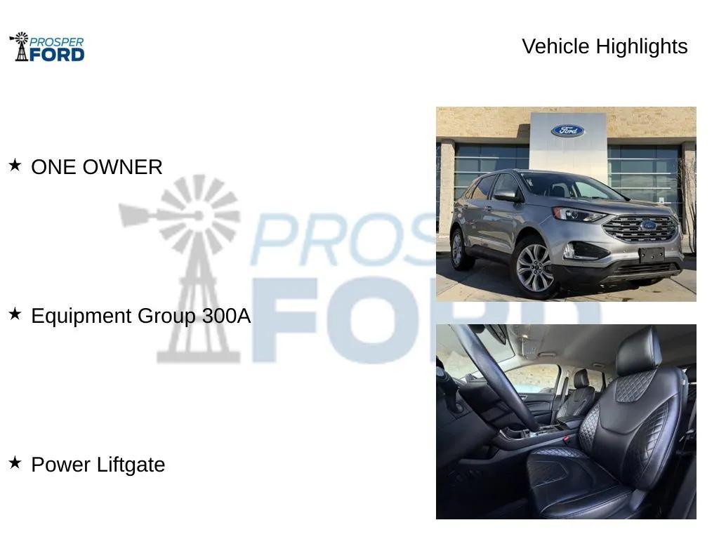 used 2024 Ford Edge car, priced at $23,700