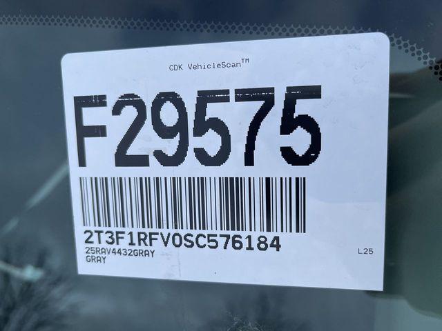 new 2025 Toyota RAV4 car, priced at $33,134