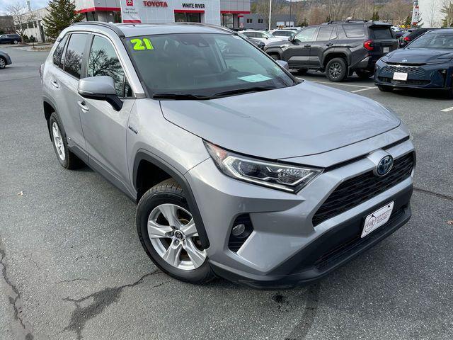 used 2021 Toyota RAV4 Hybrid car, priced at $24,300