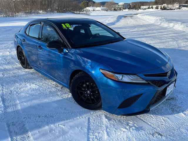 used 2018 Toyota Camry car, priced at $18,500