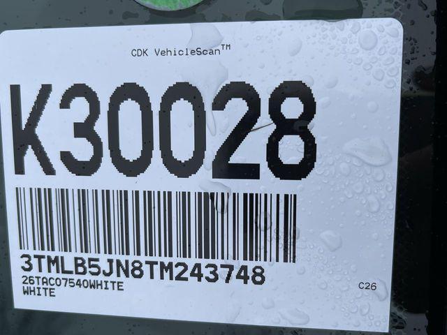 new 2026 Toyota Tacoma car, priced at $43,539