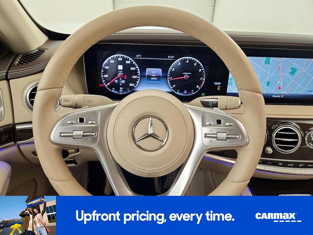 used 2018 Mercedes-Benz S-Class car, priced at $44,998