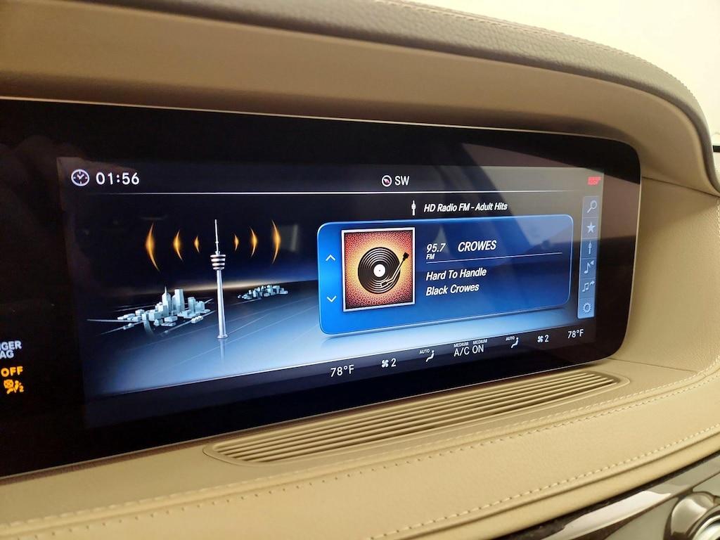 used 2018 Mercedes-Benz S-Class car, priced at $44,998