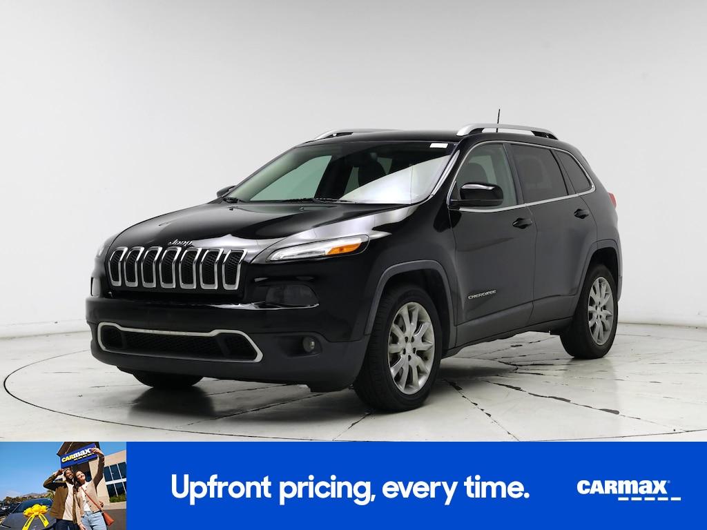 used 2017 Jeep Cherokee car, priced at $13,599