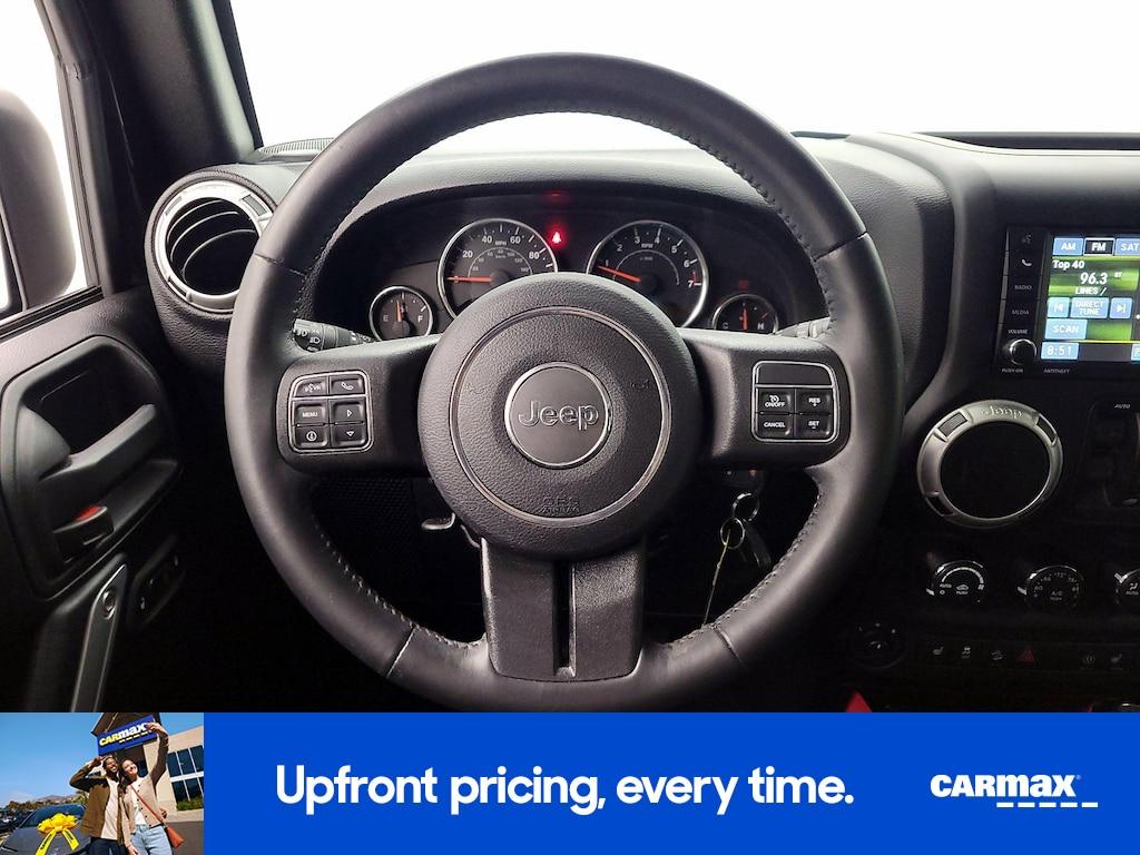 used 2017 Jeep Wrangler car, priced at $23,998