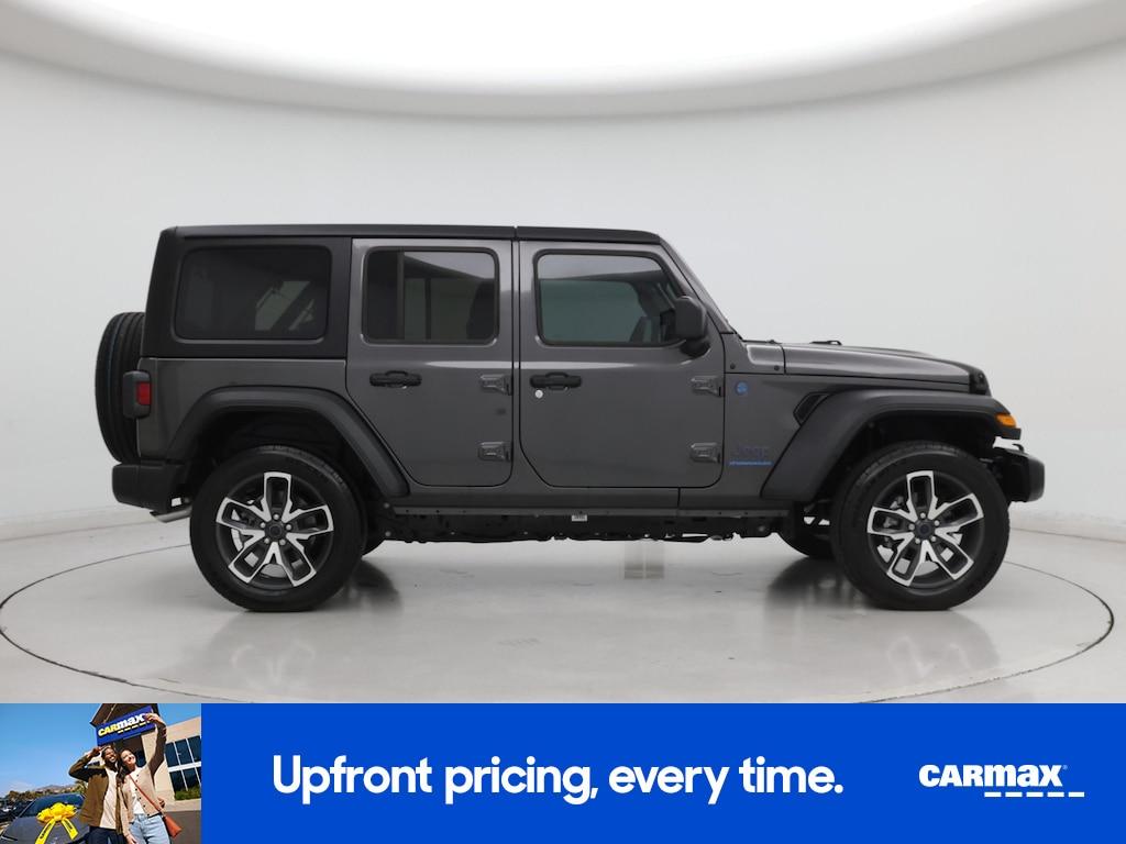 used 2025 Jeep Wrangler 4xe car, priced at $37,998