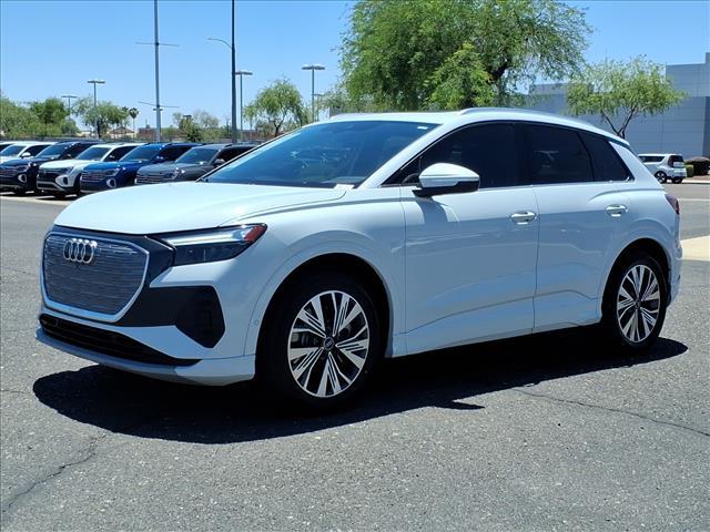 used 2023 Audi Q4 e-tron car, priced at $28,598