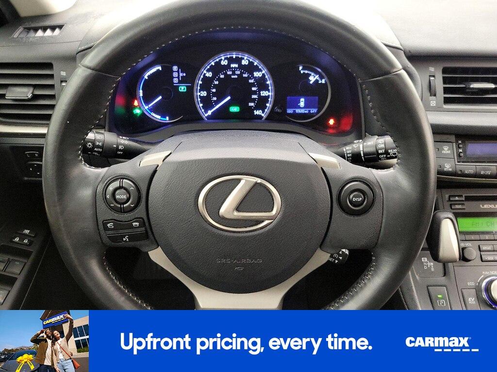 used 2015 Lexus CT 200h car, priced at $15,998