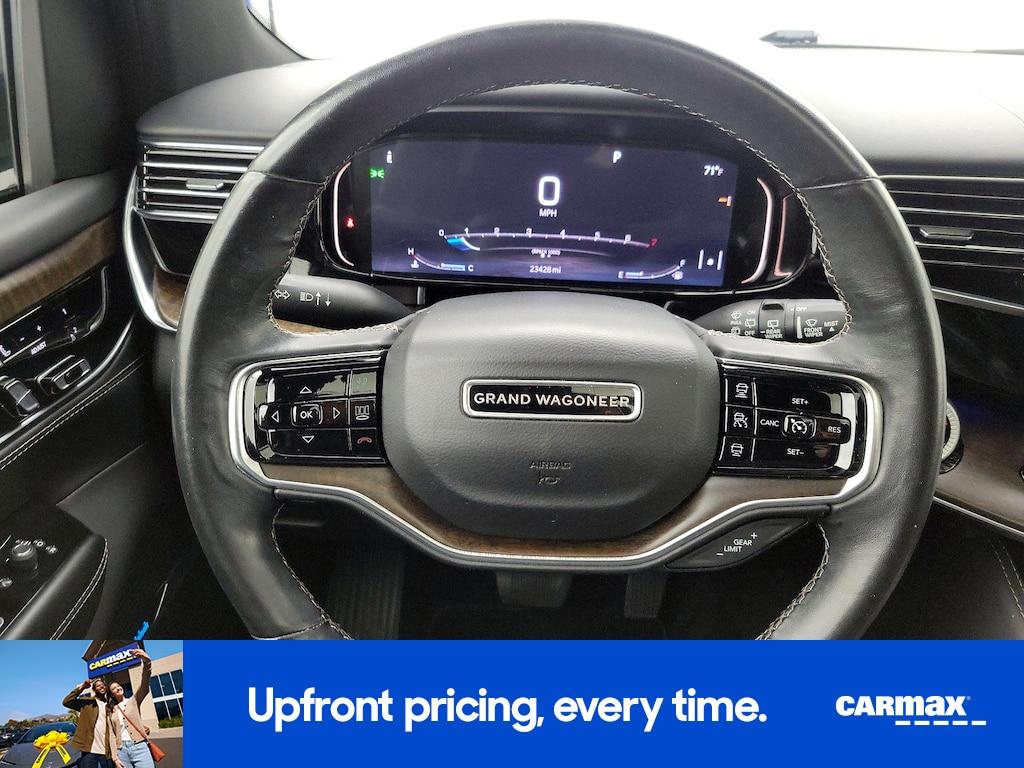 used 2022 Jeep Grand Wagoneer car, priced at $50,998