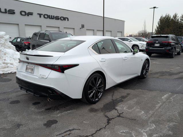 used 2024 Lexus IS 350 car, priced at $47,991