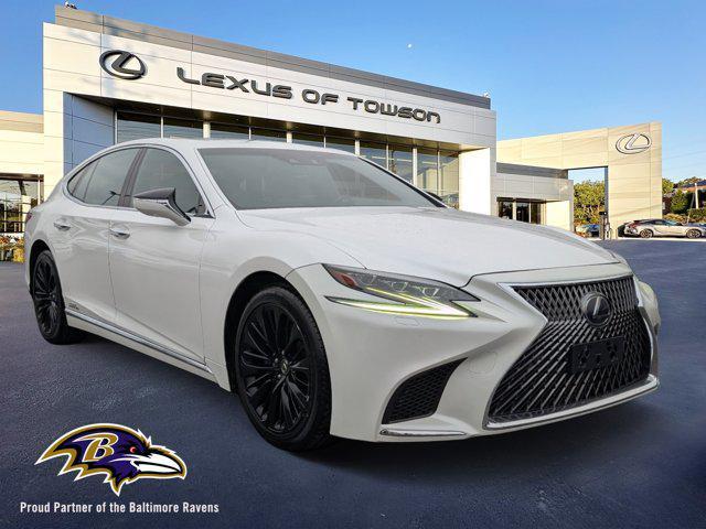 used 2020 Lexus LS 500h car, priced at $57,000