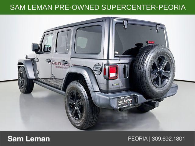 used 2022 Jeep Wrangler Unlimited car, priced at $29,400
