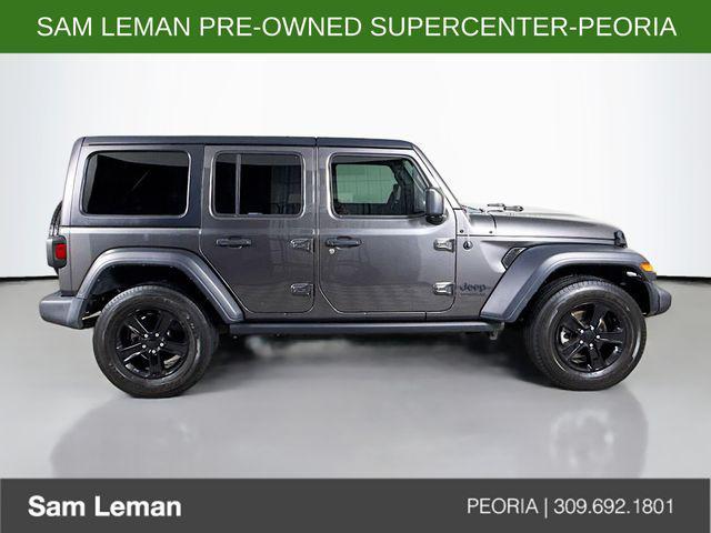 used 2022 Jeep Wrangler Unlimited car, priced at $29,400