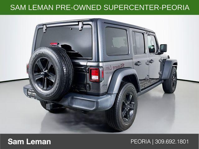 used 2022 Jeep Wrangler Unlimited car, priced at $29,400