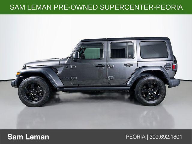 used 2022 Jeep Wrangler Unlimited car, priced at $29,400