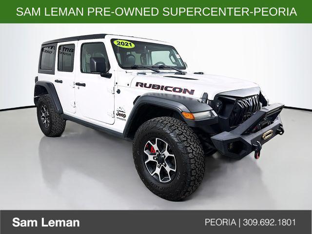 used 2021 Jeep Wrangler Unlimited car, priced at $30,700