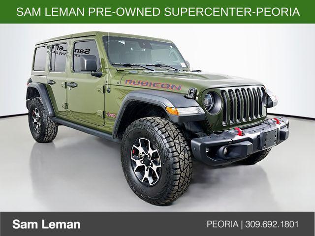 used 2021 Jeep Wrangler Unlimited car, priced at $33,500