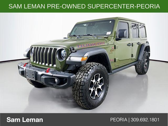 used 2021 Jeep Wrangler Unlimited car, priced at $33,500