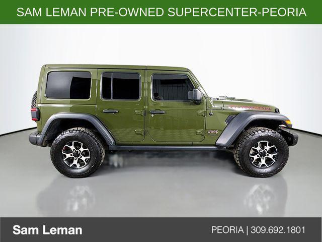 used 2021 Jeep Wrangler Unlimited car, priced at $33,500
