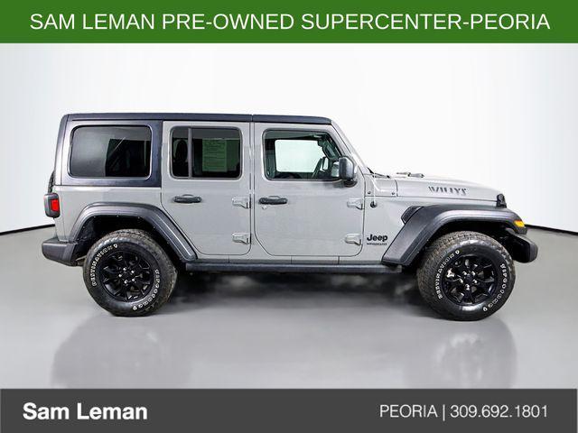used 2021 Jeep Wrangler Unlimited car, priced at $25,950