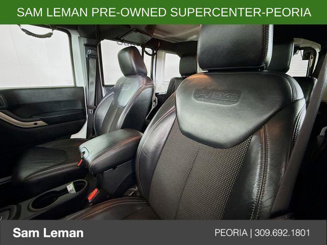 used 2016 Jeep Wrangler Unlimited car, priced at $14,400