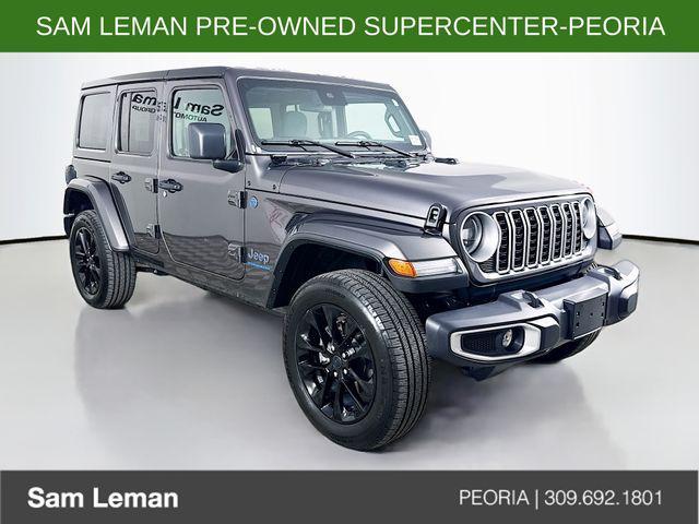 used 2025 Jeep Wrangler 4xe car, priced at $31,912