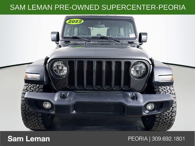 used 2022 Jeep Wrangler Unlimited car, priced at $27,950