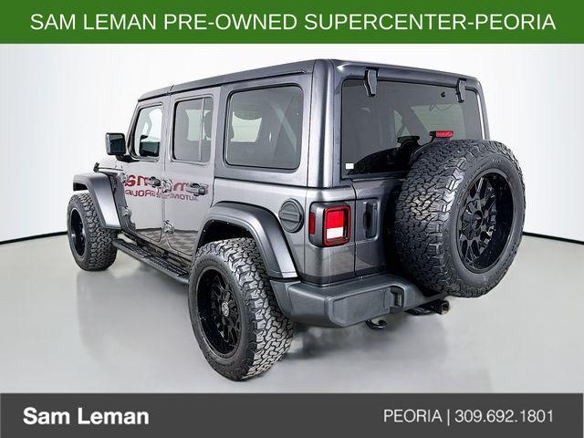 used 2022 Jeep Wrangler Unlimited car, priced at $27,950
