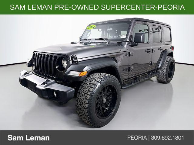 used 2022 Jeep Wrangler Unlimited car, priced at $27,950