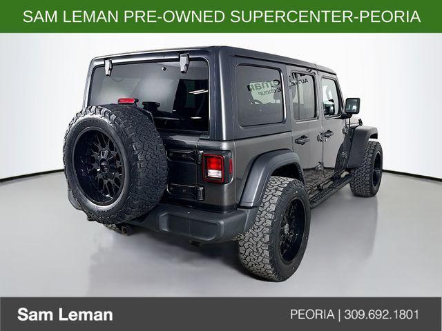 used 2022 Jeep Wrangler Unlimited car, priced at $27,950