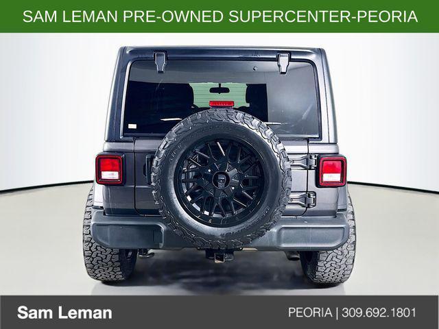 used 2022 Jeep Wrangler Unlimited car, priced at $27,950