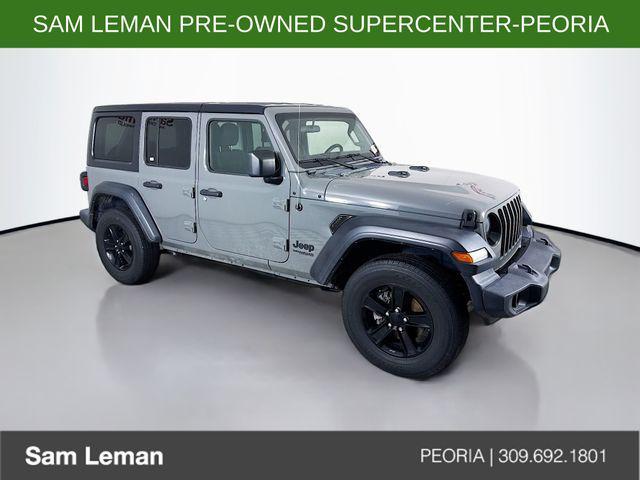 used 2022 Jeep Wrangler Unlimited car, priced at $27,700