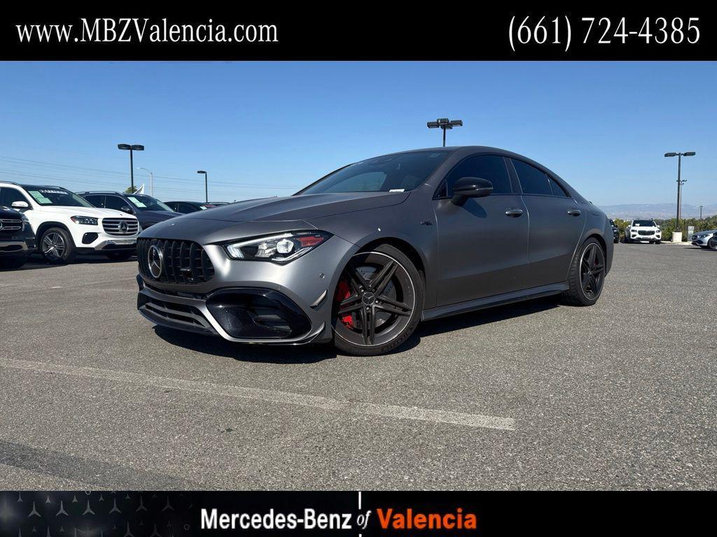 used 2022 Mercedes-Benz AMG CLA 45 car, priced at $48,498