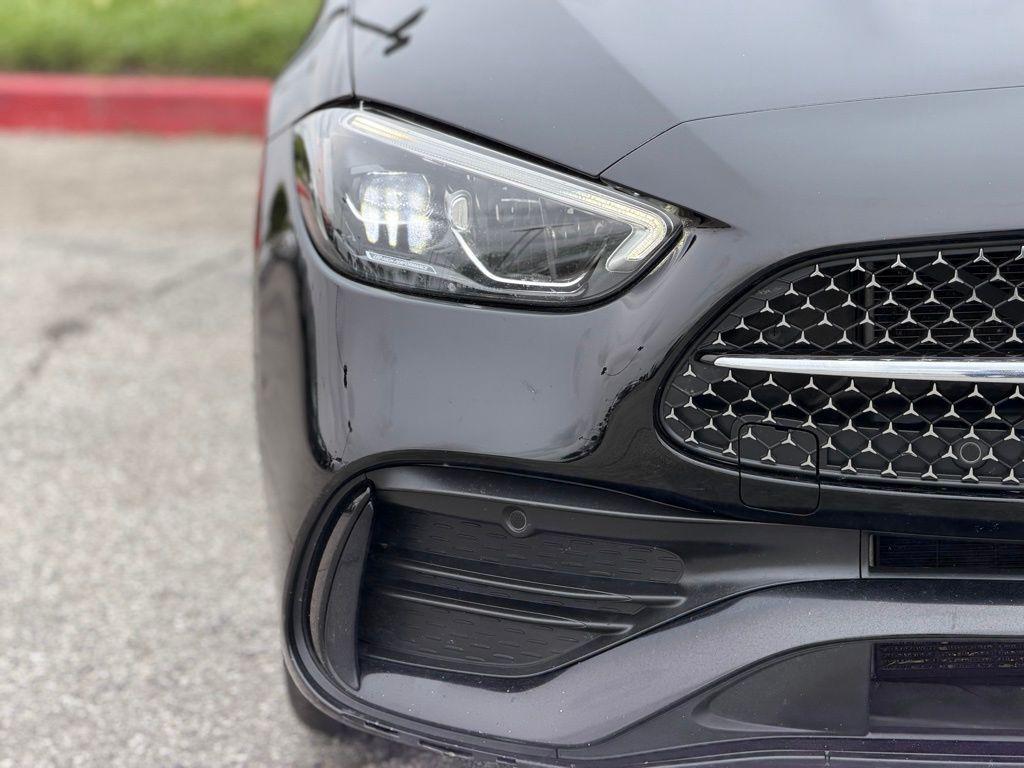 used 2022 Mercedes-Benz C-Class car, priced at $27,050