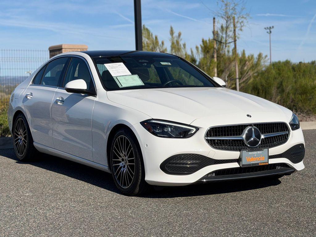 used 2022 Mercedes-Benz C-Class car, priced at $32,800