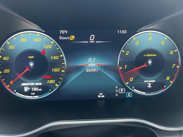 used 2021 Mercedes-Benz AMG GLC 43 car, priced at $29,900