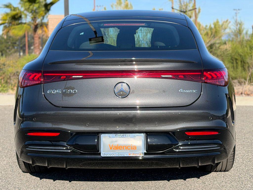used 2025 Mercedes-Benz EQS 580 car, priced at $127,000