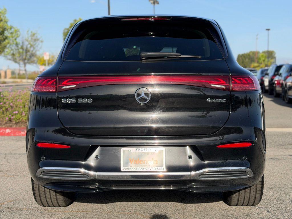 used 2023 Mercedes-Benz EQS 580 car, priced at $52,500