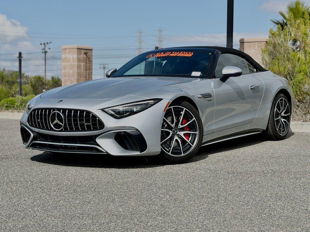 used 2022 Mercedes-Benz AMG SL 55 car, priced at $76,495