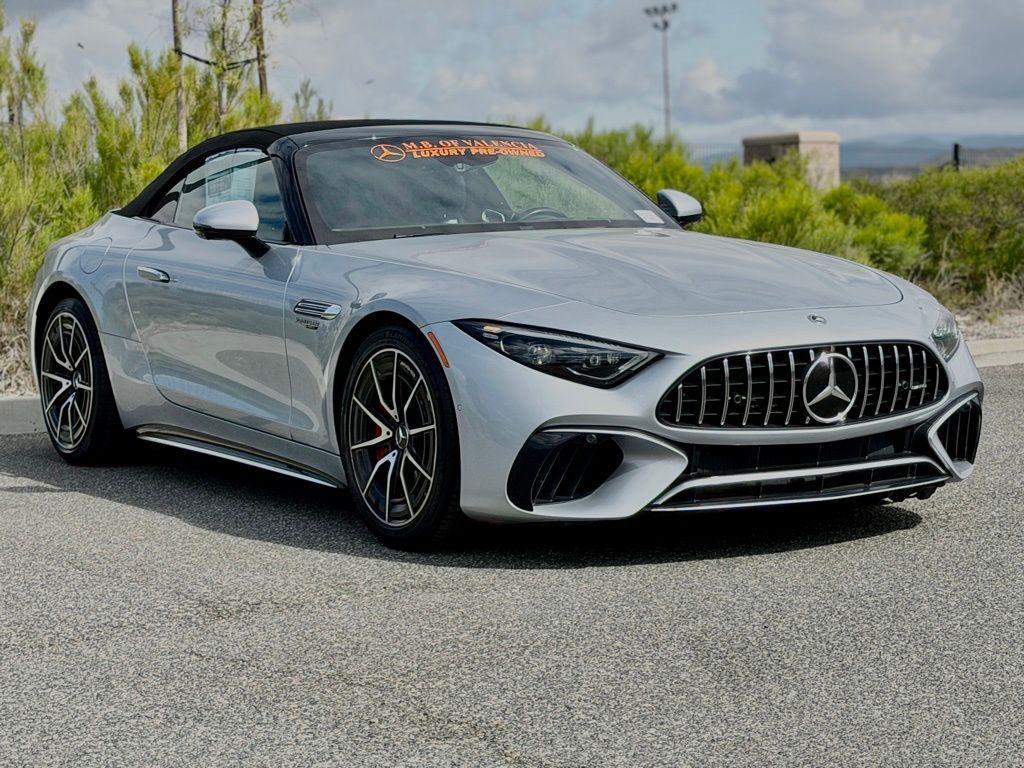 used 2022 Mercedes-Benz AMG SL 55 car, priced at $76,495