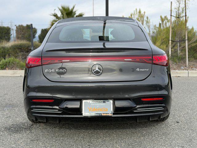 used 2023 Mercedes-Benz EQS 580 car, priced at $58,050