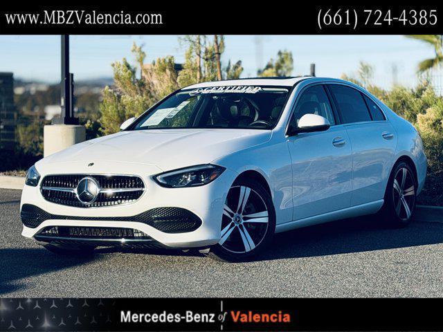 used 2022 Mercedes-Benz C-Class car, priced at $29,900