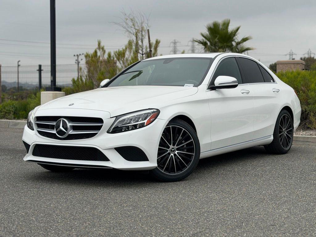 used 2021 Mercedes-Benz C-Class car, priced at $15,998