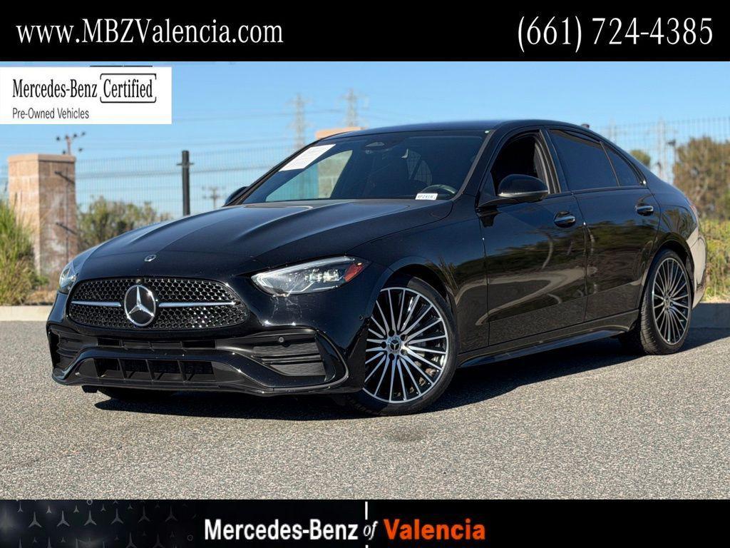 used 2024 Mercedes-Benz C-Class car, priced at $38,000