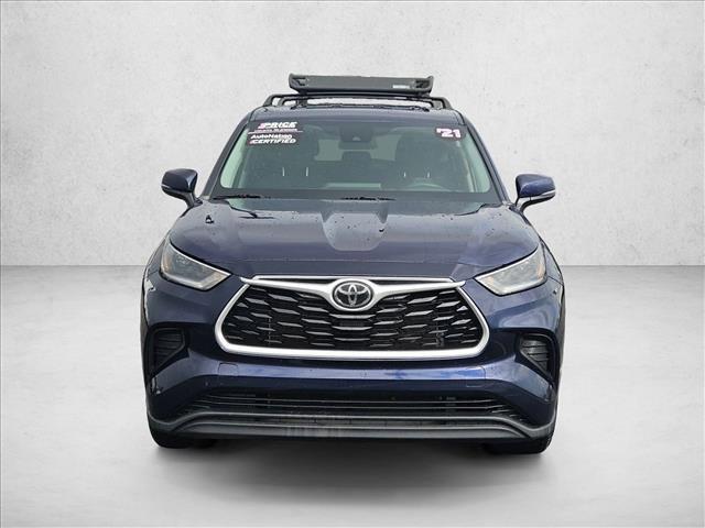 used 2021 Toyota Highlander car, priced at $21,932