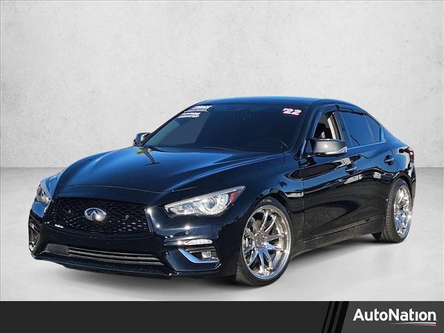 used 2022 INFINITI Q50 car, priced at $24,995