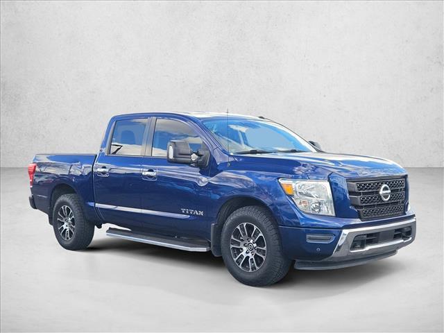 used 2021 Nissan Titan car, priced at $27,660
